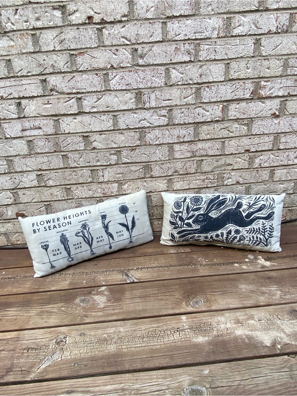 Threshold outdoor lumbar pillows set of 2